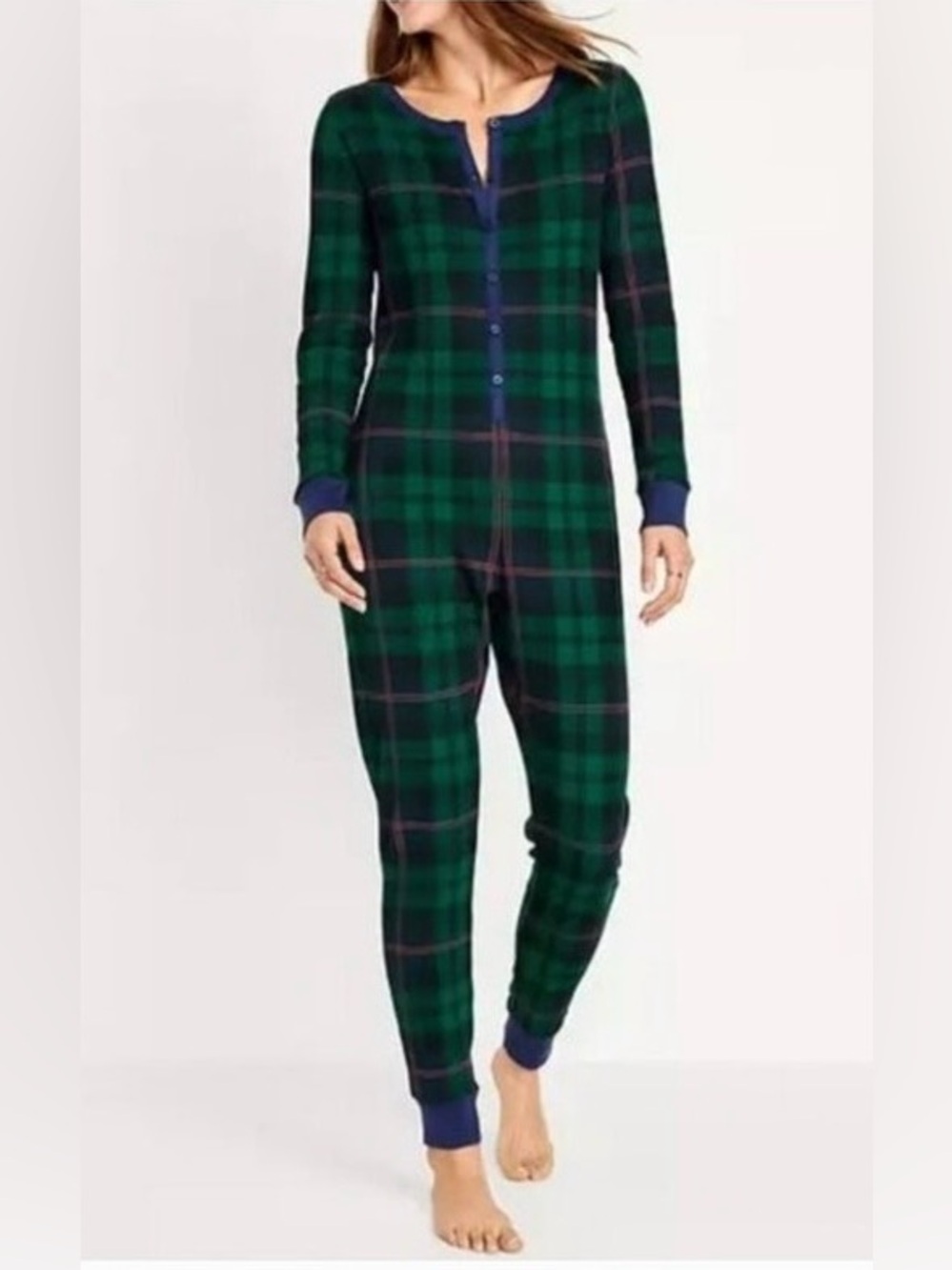 Old Navy - Thermal-Knit Pajama One-Piece